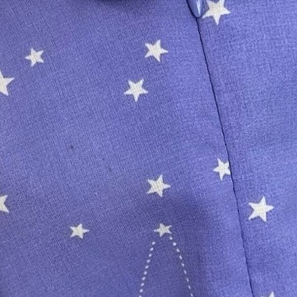 Superdown Kensley Dress Lavender Constellation Stars Small Slit Mini - Picture 10 of 10